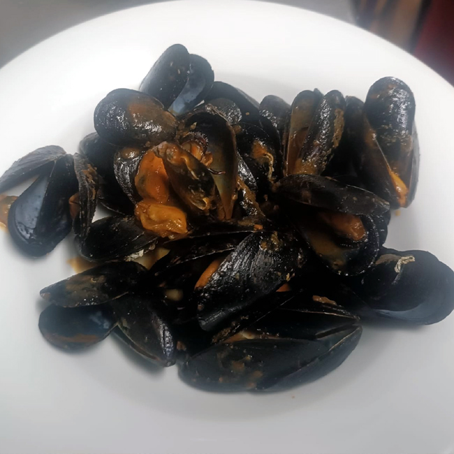 Musclos a la marinera
